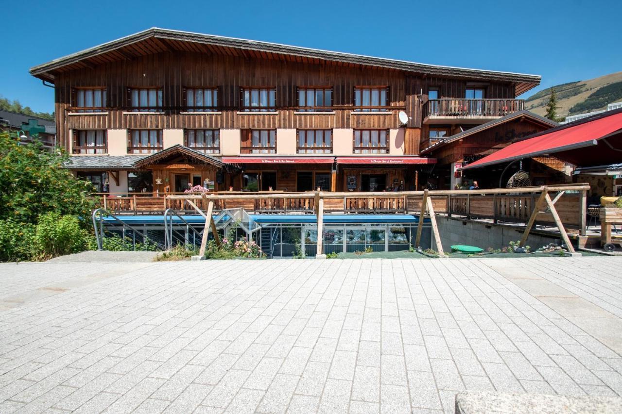 Hotel Le Sherpa Les Deux Alpes Exterior foto